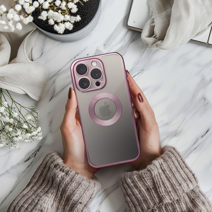 Case for iPhone 17 Glam powder pink