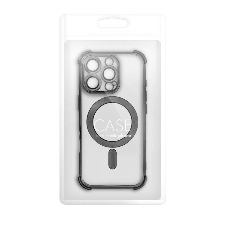 Чохол для iPhone 17 AIR Antishock Electro сумісний із MagSafe чорний