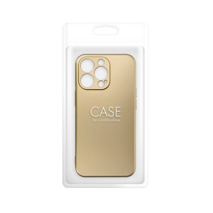 Etui na iPhone 17 Pro Max / 18 Pro Max (low camera edge) Metallic złote