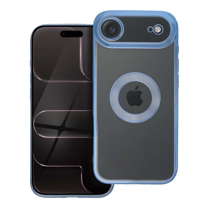 Etui na iPhone 17 AIR Glam niebieskie