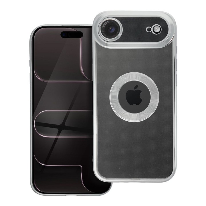 Чохол для iPhone 17 AIR Glam сріблястий