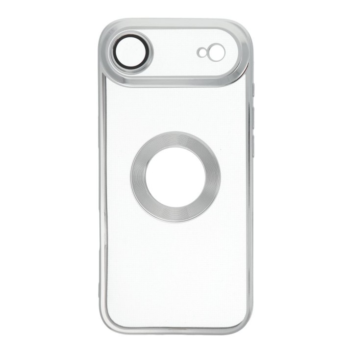 Чехол для iPhone 17 AIR Glam серебристый