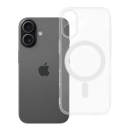 Чохол для iPhone 17 Clear Case 2 mm Mag Cover сумісний з MagSafe (camera protection) прозорий
