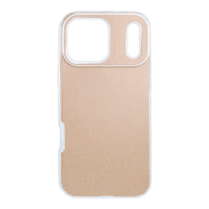 Чохол для iPhone 17 Pro Max / 18 Pro Max (low camera edge) Shining золотий