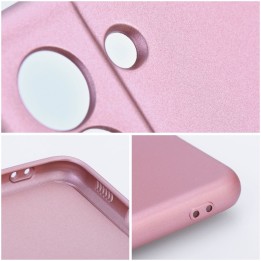 Чехол для iPhone 17 AIR Metallic розовый