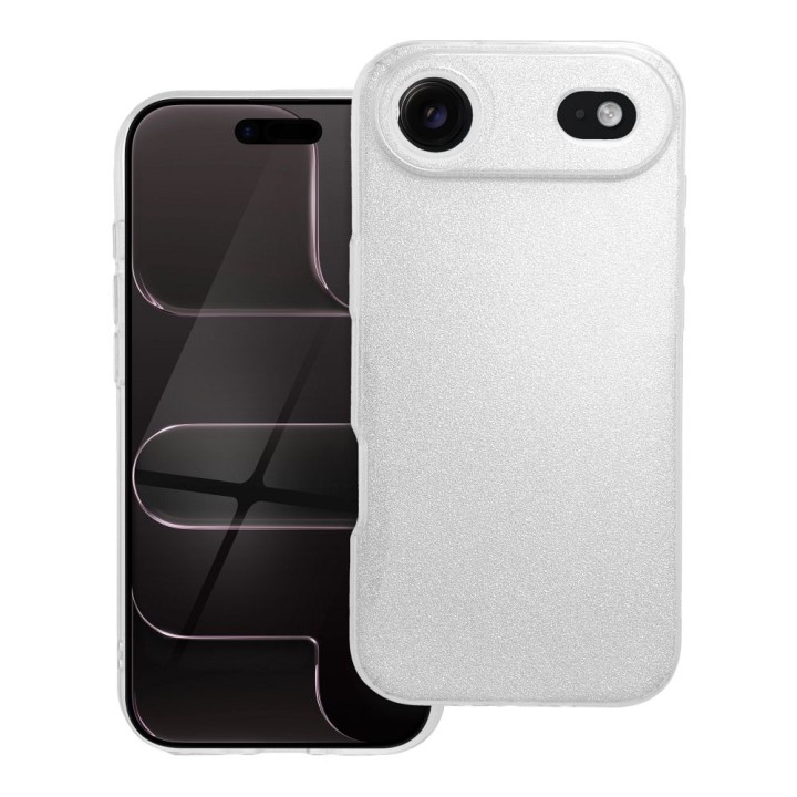 Чохол для iPhone 17 AIR Shining сріблястий