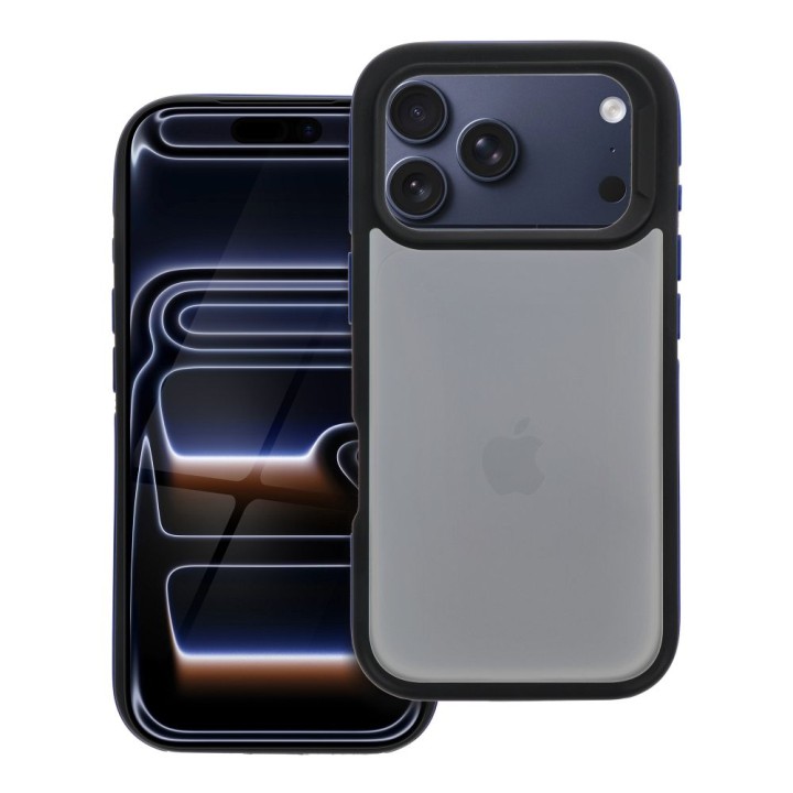 Etui na iPhone 17 Pro / 18 Pro (low camera edge) Neo niebieskie