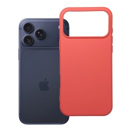 Чехол для iPhone 17 Pro Max / 18 Pro Max (low camera edge) Silicone персиковый