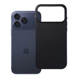 Case for iPhone 17 Pro Max / 18 Pro Max (low camera edge) Silicone black