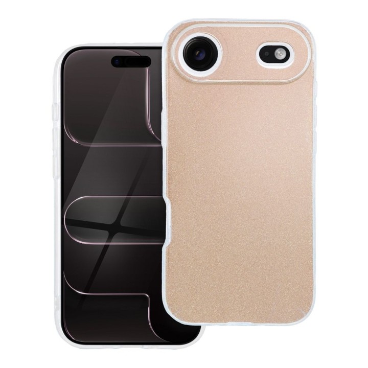 Чохол для iPhone 17 AIR Shining золотий