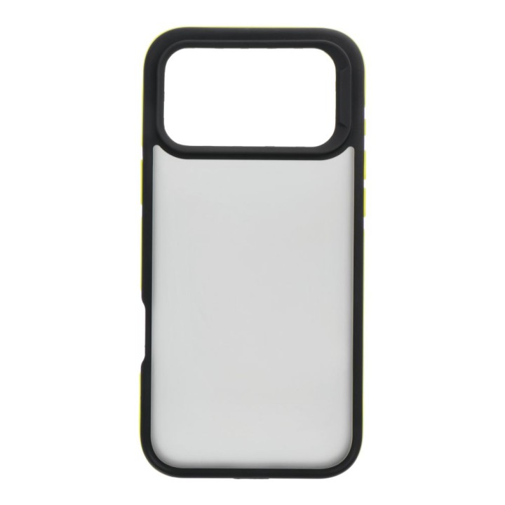 Case for iPhone 17 Pro Max / 18 Pro Max (low camera edge) Neo yellow