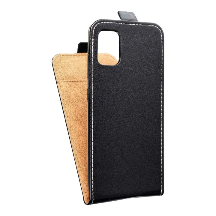 Flip case vertical for Samsung A51 Slim Flexi Fresh black