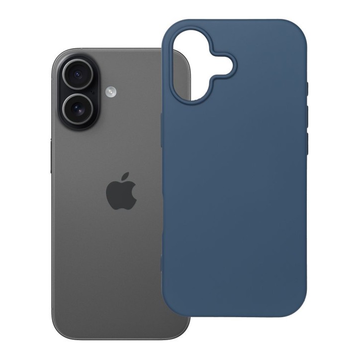 Чехол для iPhone 17 Silicone синий