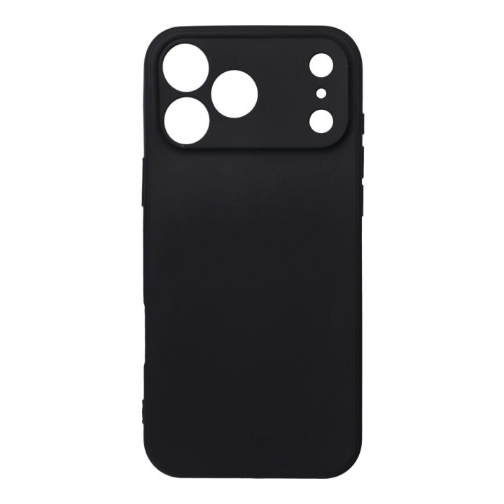 Чехол для iPhone 17 Pro Max / 18 Pro Max (low camera edge) Soft черный