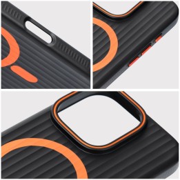 Futerał do iPhone 17 AIR Simply zgodny z MagSafe tytanowy czarny
