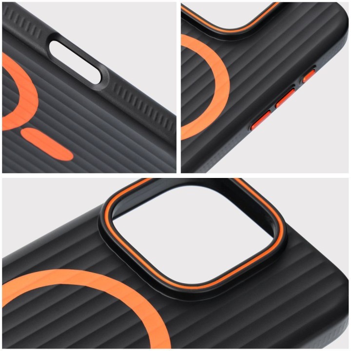 Чохол для iPhone 17 AIR Simply сумісний з MagSafe титановий чорний
