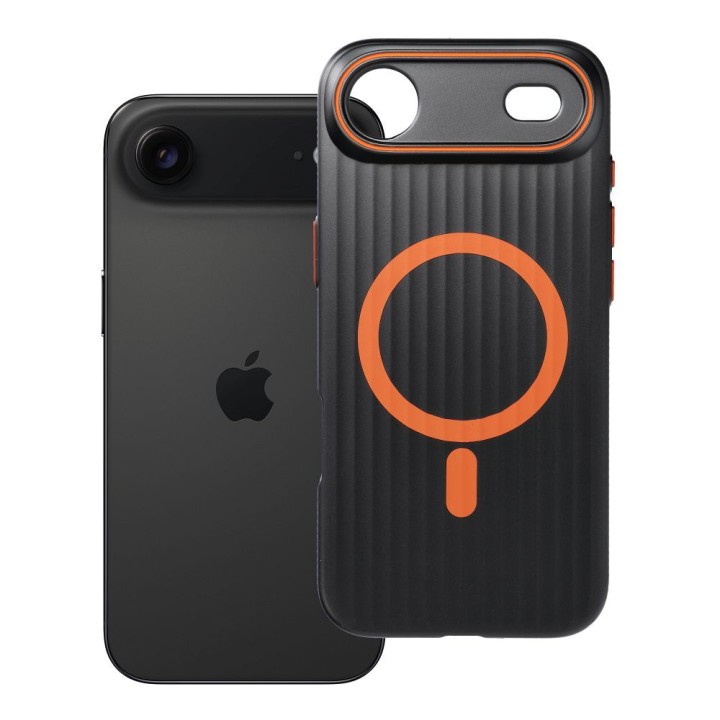 Чохол для iPhone 17 AIR Simply сумісний з MagSafe титановий чорний