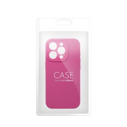 Etui na iPhone 17 Silicone 2mm (camera protection) zgodne z MagSafe różowe