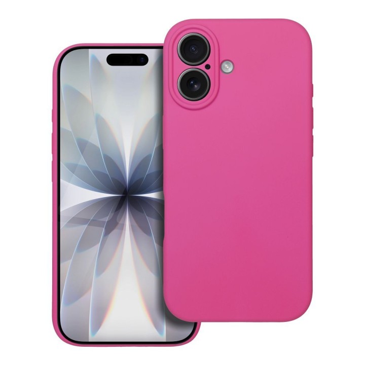 Чохол для iPhone 17 Silicone 2mm (camera protection) сумісний із MagSafe рожевий