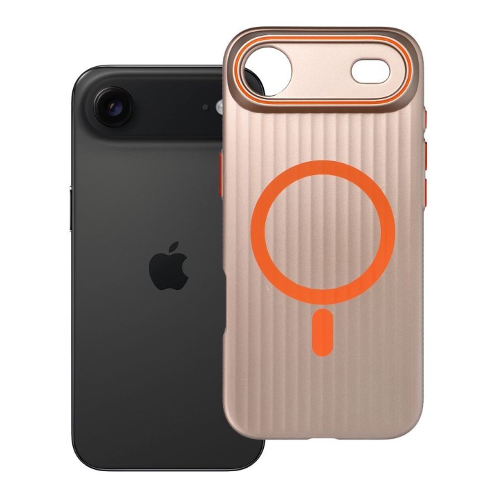 Case for iPhone 17 AIR Simply MagSafe compatible titanium desert