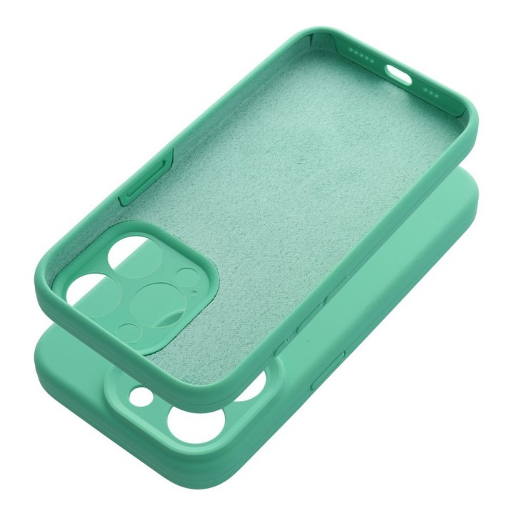 Case for iPhone 17 AIR Silicone 2mm (camera protection) mint