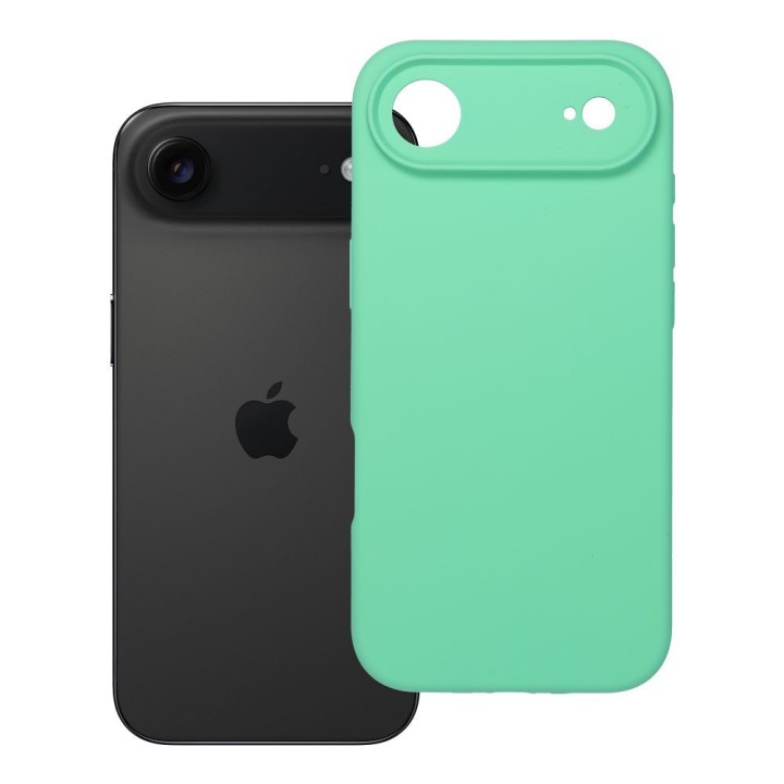 Чохол для iPhone 17 AIR Silicone 2mm (camera protection) сумісний із MagSafe м’ятний