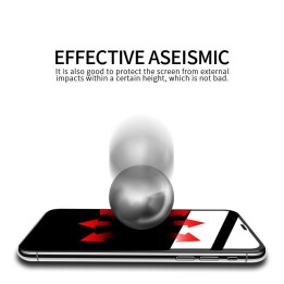 Закаленное стекло 3D для Samsung S23 ULTRA X-One Full Cover (case friendly) работающий считыватель