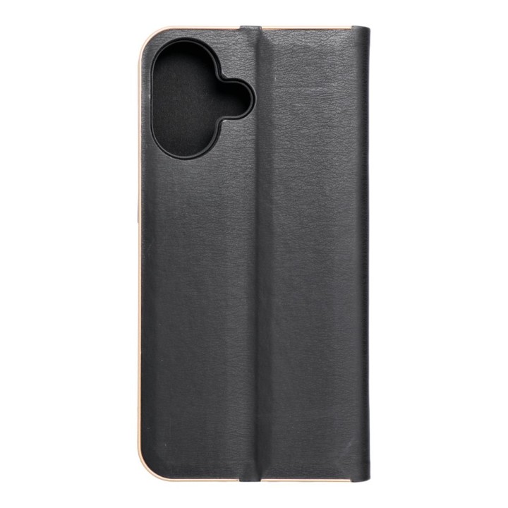 Flip case for iPhone 17 / 18 Luna Book Gold black