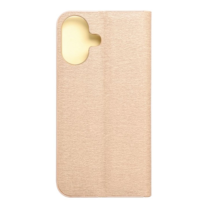 Flip case for iPhone 17 / 18 Luna Book Gold gold