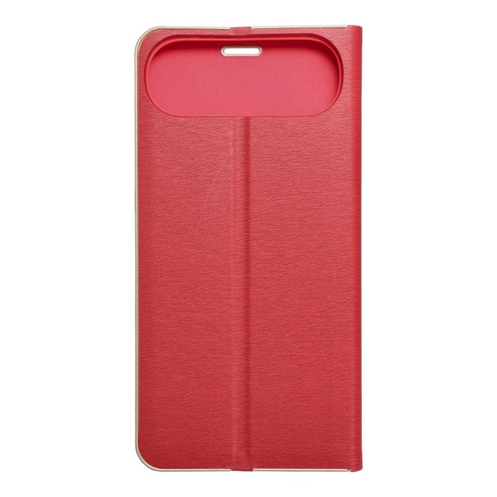 Чохол з клапаном для iPhone 17 AIR Luna Book Gold червоний