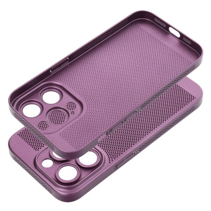 Case for iPhone 17 Pro Max / 18 Pro Max (low camera edge) Breezy purple
