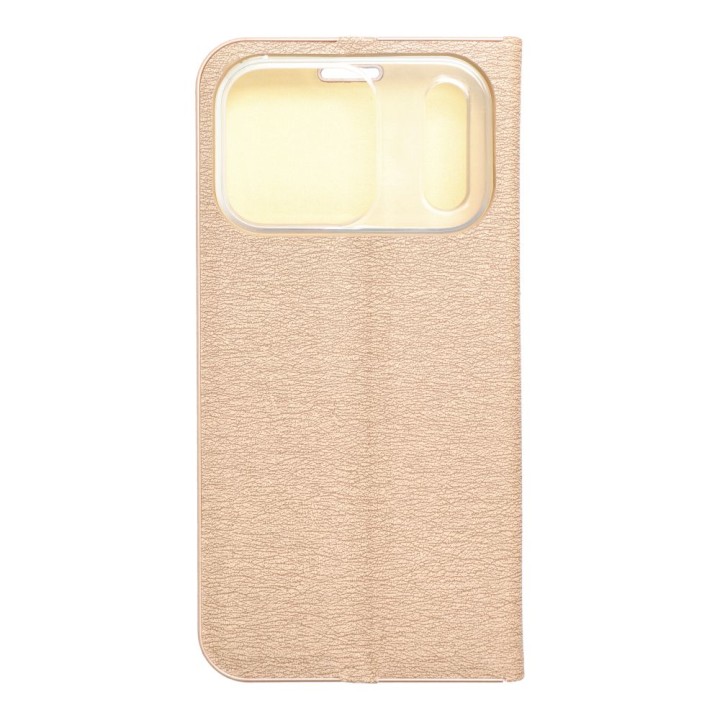 Чохол з клапаном для iPhone 17 PRO / 18 PRO Luna Book Gold золотий