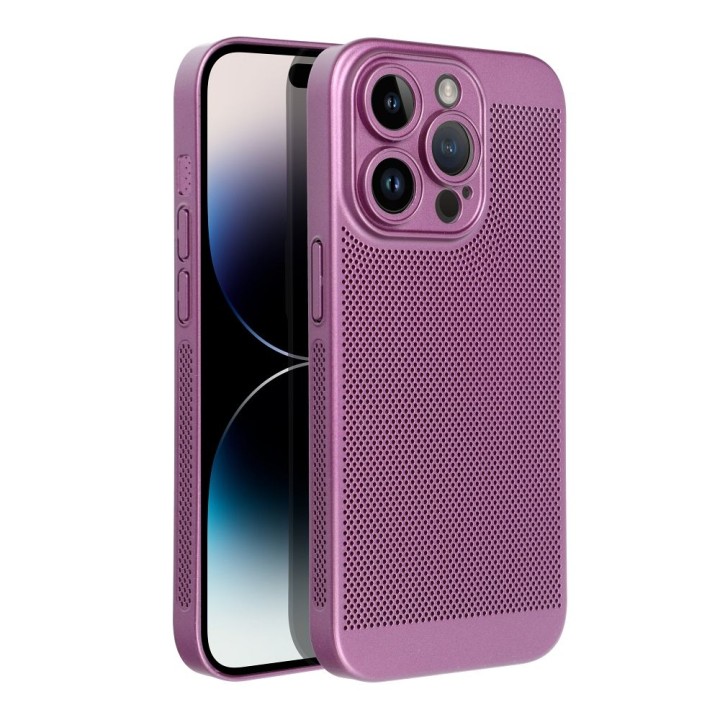 Чехол для iPhone 17 Pro Max / 18 Pro Max (low camera edge) Breezy фиолетовый