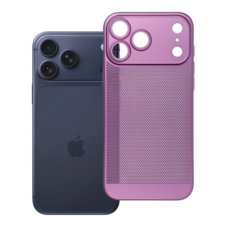 Case for iPhone 17 Pro Max / 18 Pro Max (low camera edge) Breezy purple