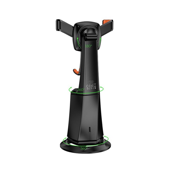 Phone holder Hoco rotating 360 degrees with automatic face tracking K26 black
