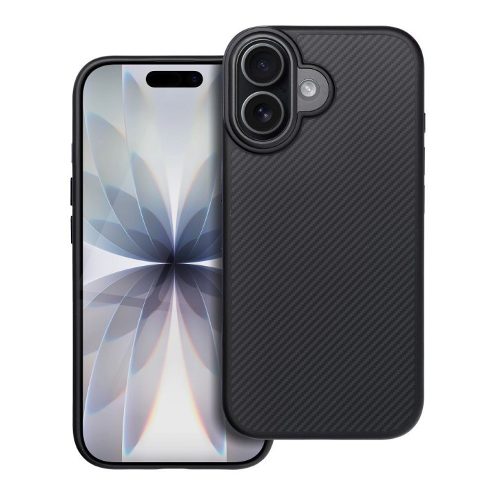 Чохол для iPhone 17 Carbon Elite Mag Cover сумісний з MagSafe чорний