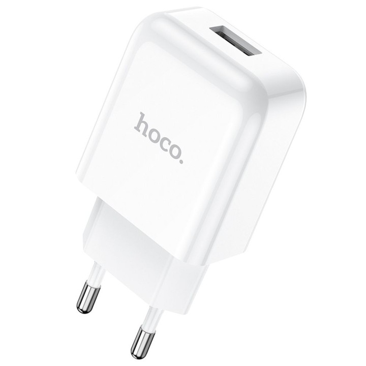 HOCO wall charger USB 2.1A N2 Vigour white