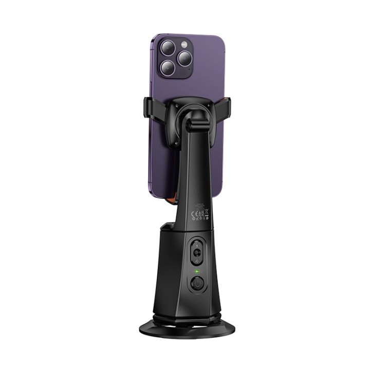 Phone holder Hoco rotating 360 degrees with automatic face tracking K26 black