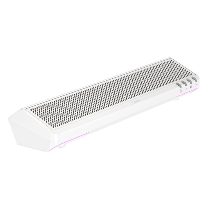 Głośnik bezprzewodowy 2 x 3W Hoco 2w1 BS66 biały