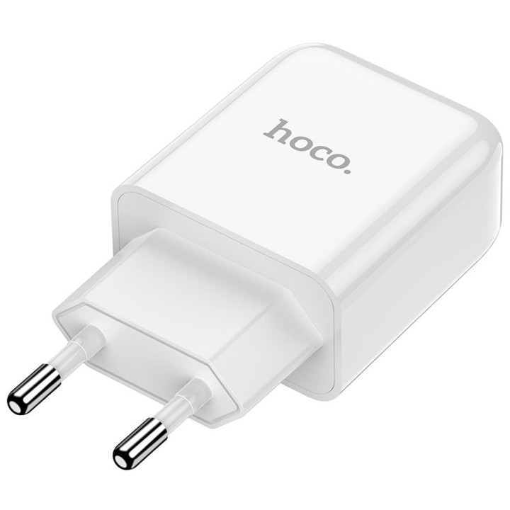HOCO ładowarka sieciowa USB 2.1A N2 Vigour biała