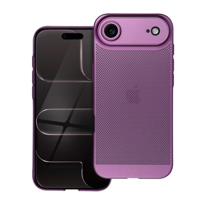 Чехол для iPhone 17 AIR Breezy фиолетовый