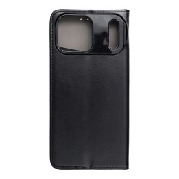 Чехол с клапаном для iPhone 17 PRO MAX / 18 PRO MAX Smart Magneto черный