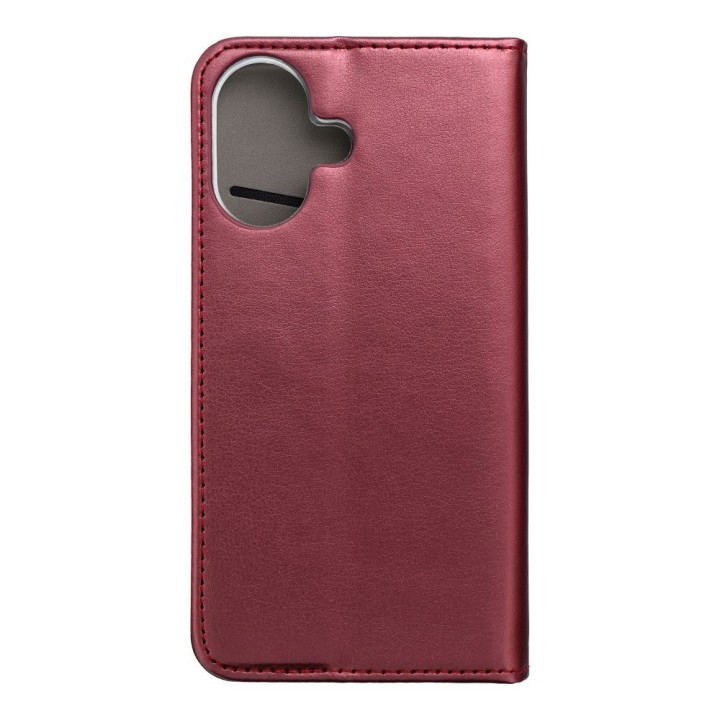 Flip case for iPhone 17 / 18 Smart Magneto burgundy