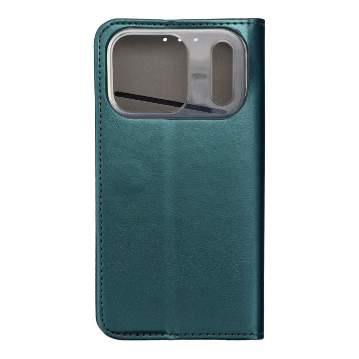 Flip case for iPhone 17 PRO / 18 PRO Smart Magneto dark green