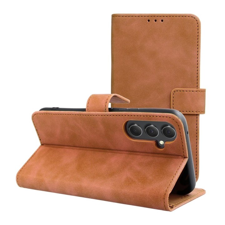 Flip case for Samsung A54 5G Tender Book brown