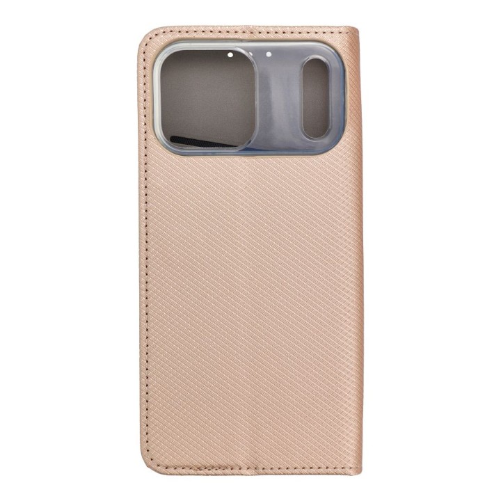 Чохол з клапаном для iPhone 17 PRO MAX / 18 PRO MAX Smart Case Book золотий