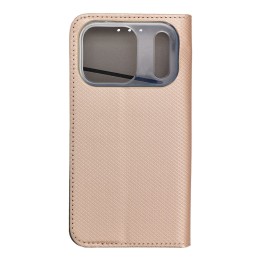 Чохол з клапаном для iPhone 17 PRO / 18 PRO Smart Case Book золотий