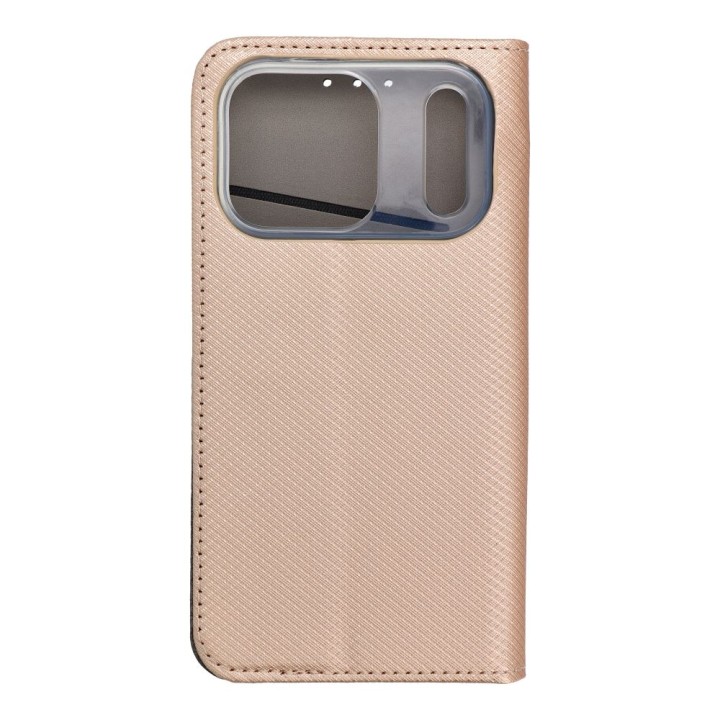 Etui z klapką na iPhone 17 PRO / 18 PRO Smart Case Book złote
