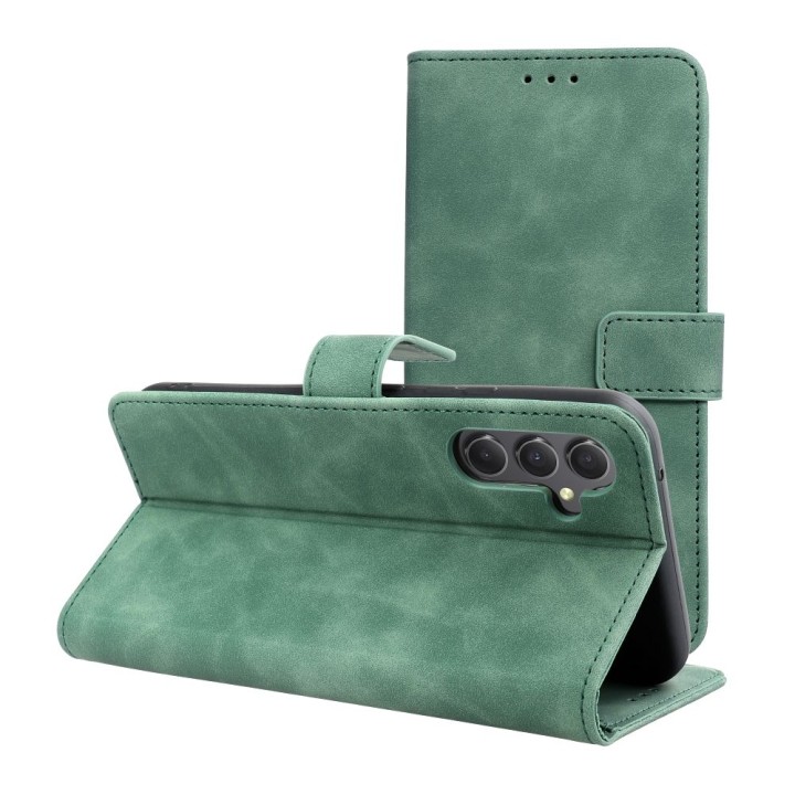 Flip case for Samsung A34 5G Tender Book green
