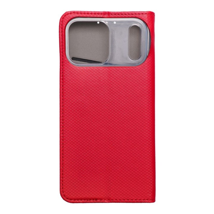 Flip case for iPhone 17 PRO MAX / 18 PRO MAX Smart Case Book red